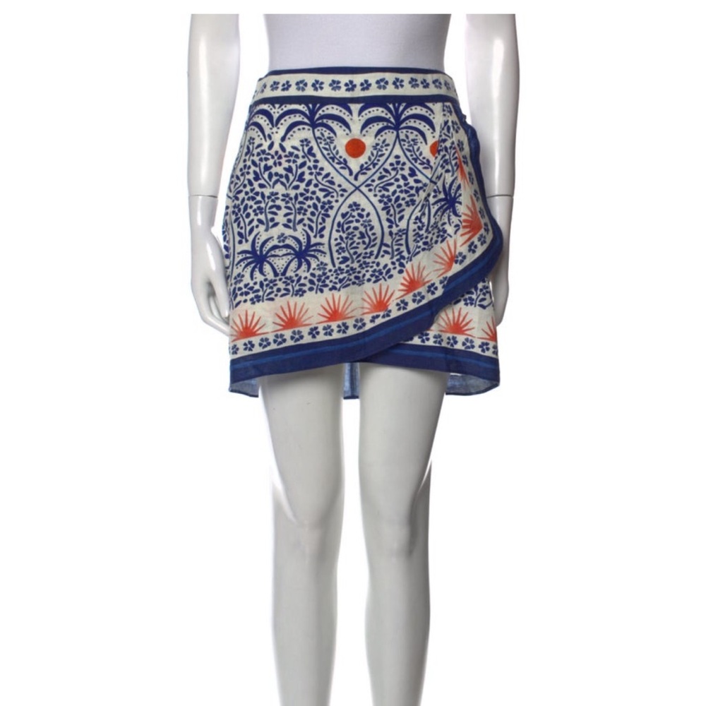 Farm Rio Printed Tropical Skirt